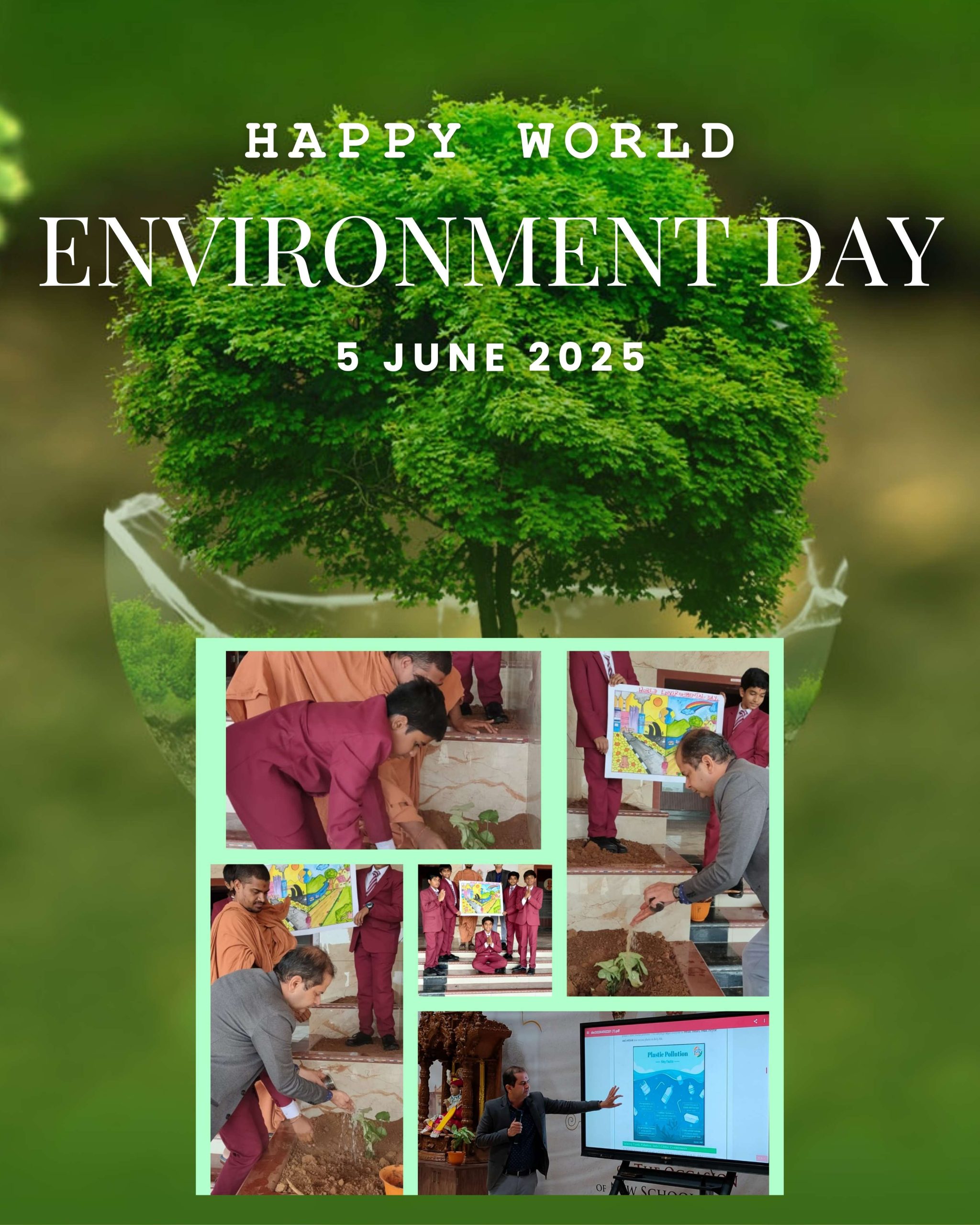 Plant Today, Protect Tomorrow – Gurukul Kids Leading the Green Way!