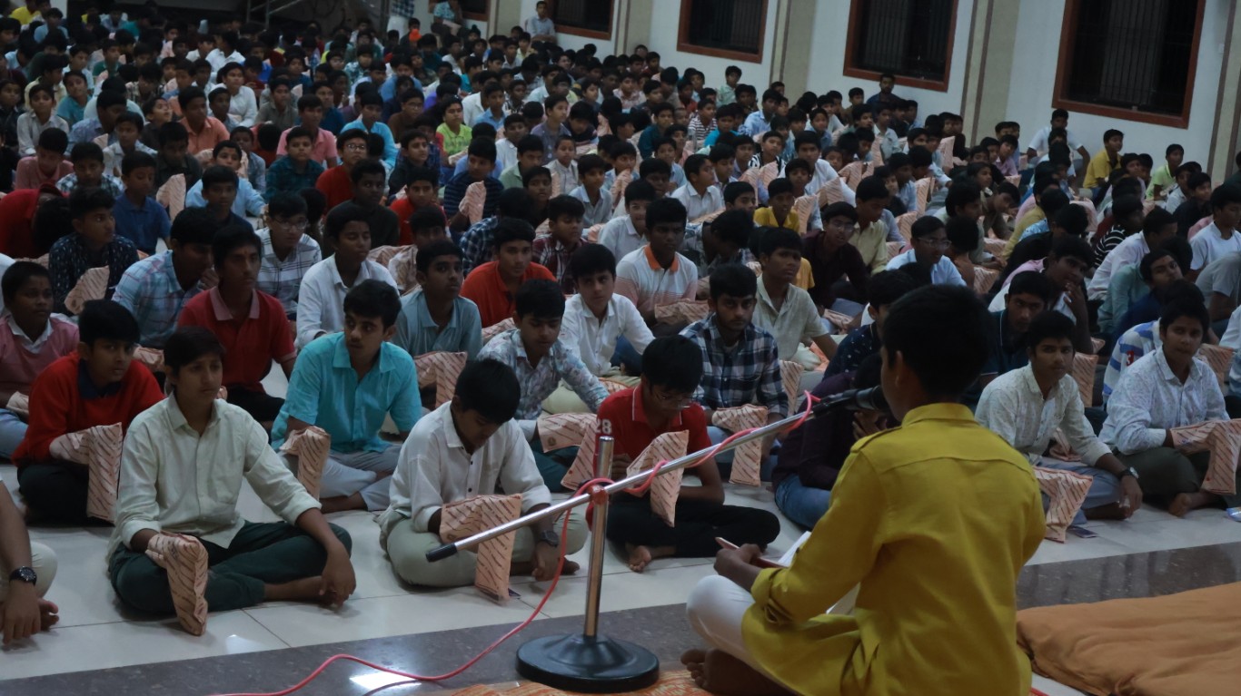 Spiritual Assembly By Samveda House – Class 9