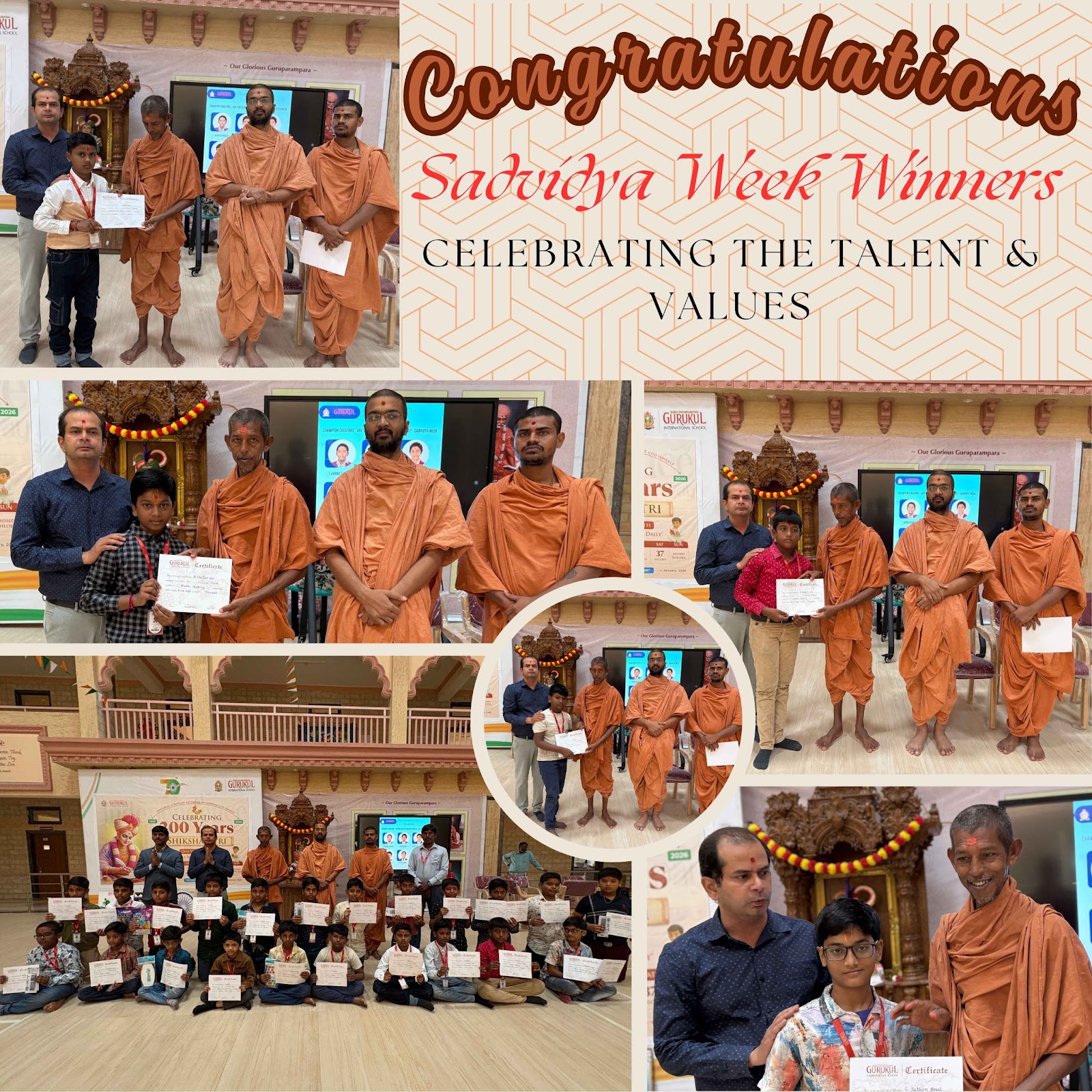 📖 Sadvidya Week Prize Distribution – Nurturing Values with Talent