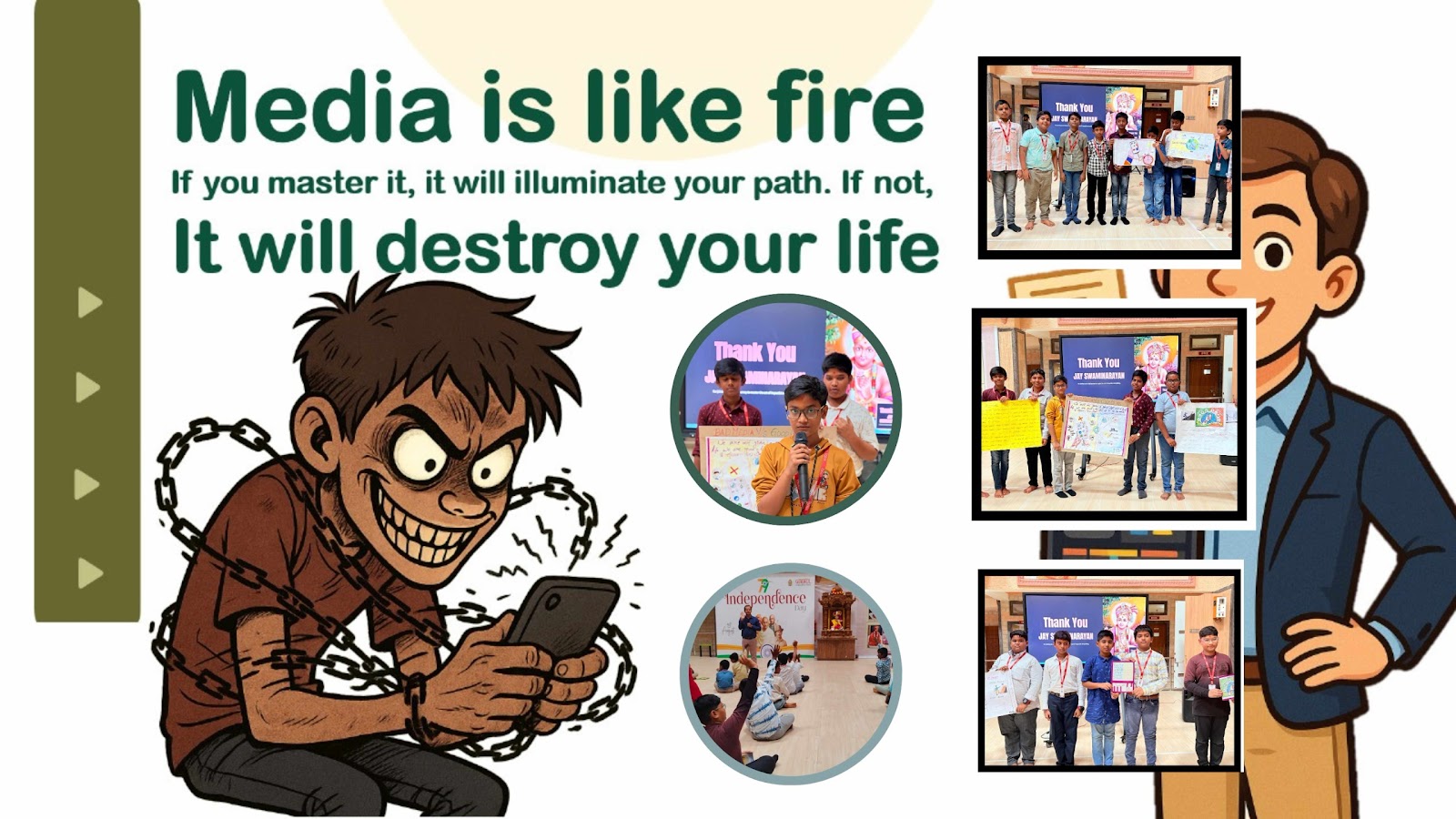 🌸💻 Are You Slave or Master of Media – Student Expressions