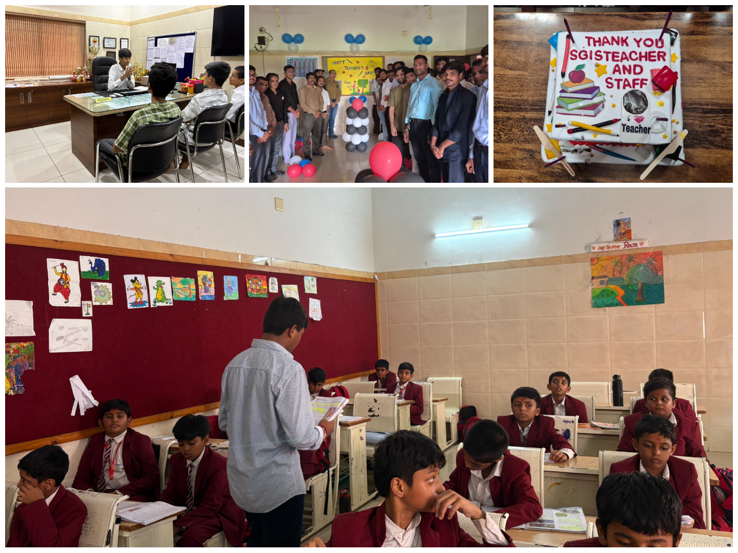 SGIS Students Steps Into Teachers Shoes