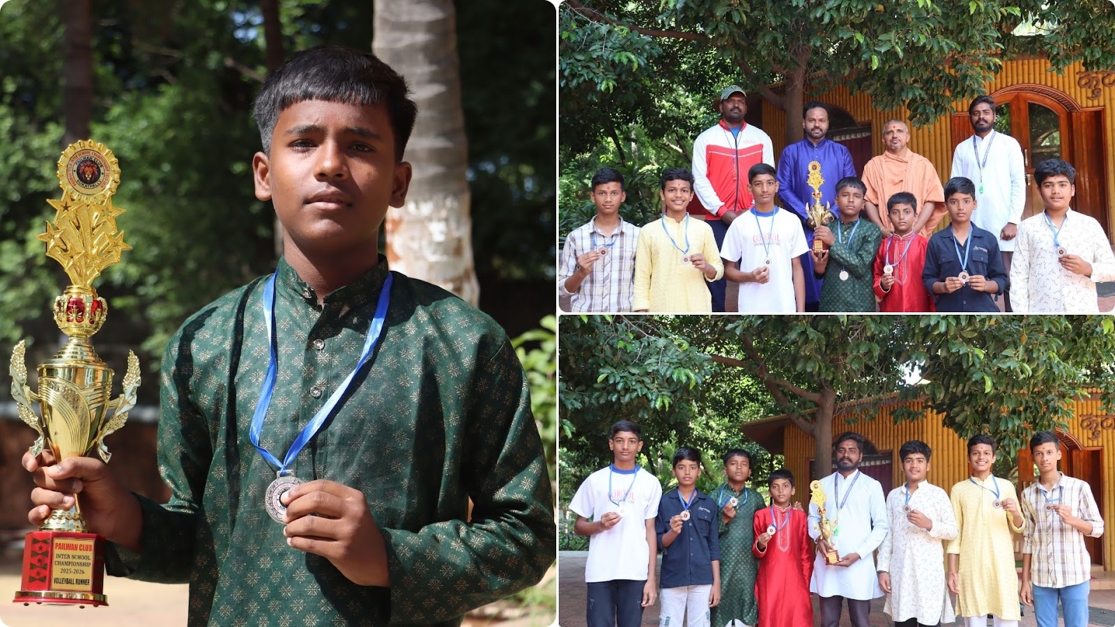 Volleyball Silver Medal winners