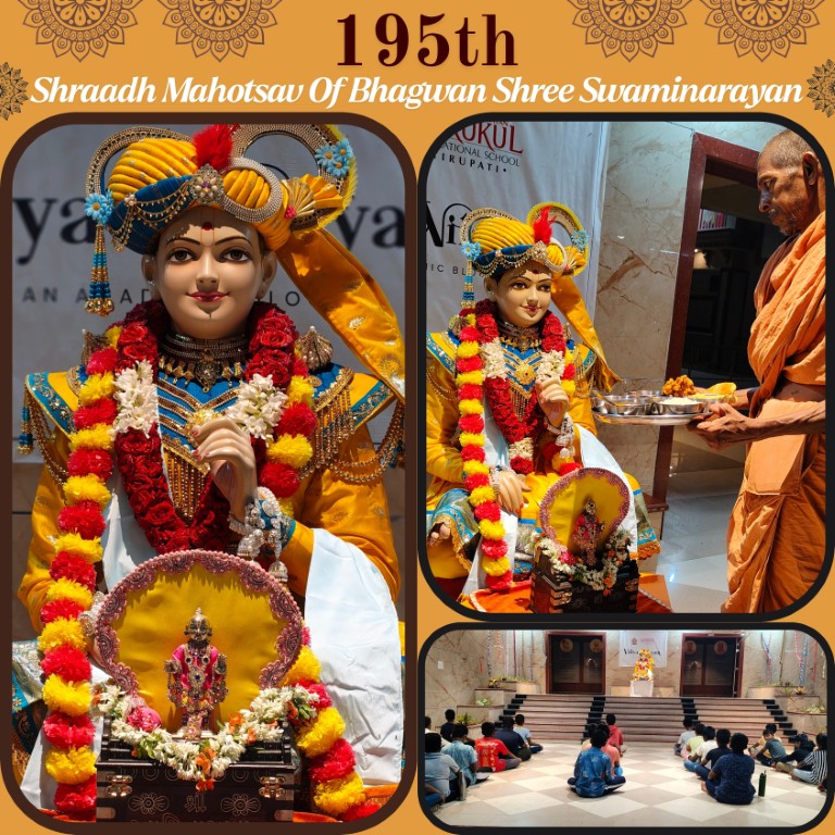 195th Shraddh Mahotsav – A Divine Tribute to Bhagwan Shree Swaminarayan