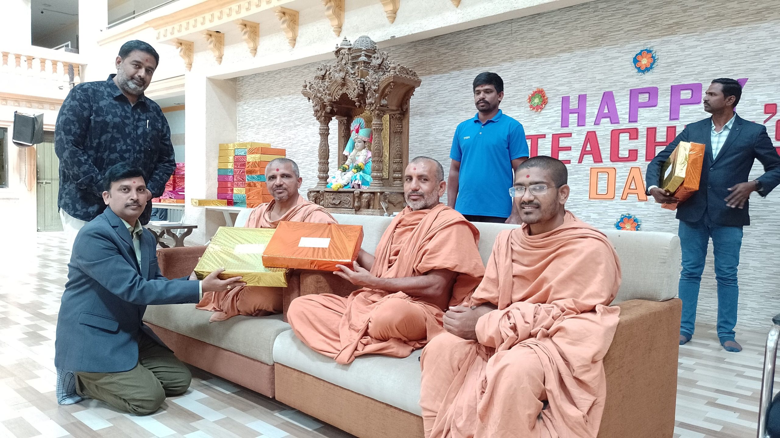 Teachers’ Day Enriched by Swamiji’s Words and Blessings