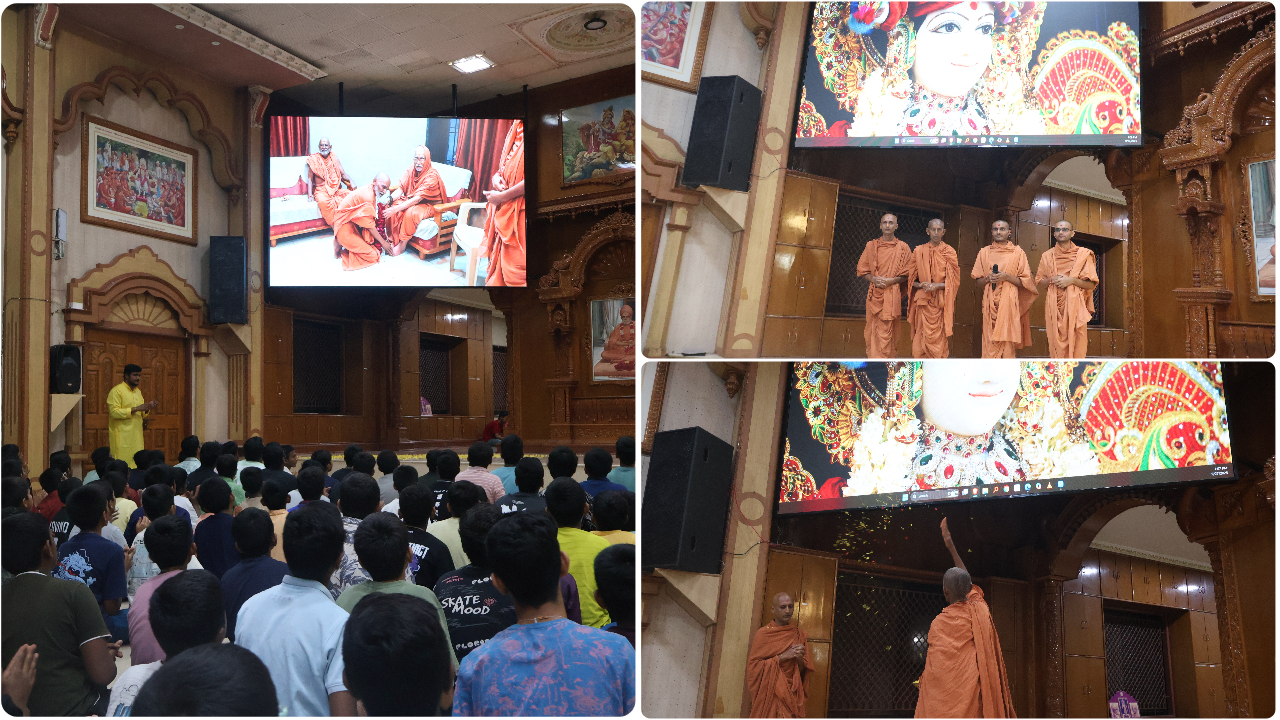 LED Inauguration For Eternal Wisdom 
