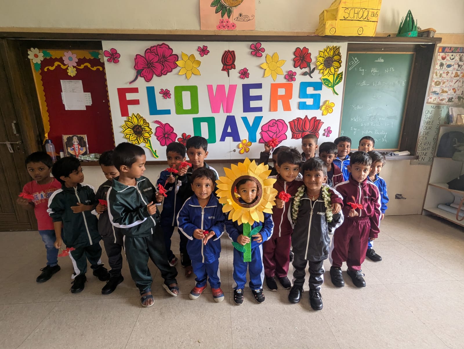 Fragrance and Fun Flower Day at Gurukul