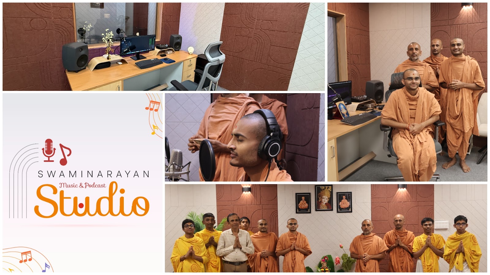 Swaminaryan Music & podcast Studio Inaugration