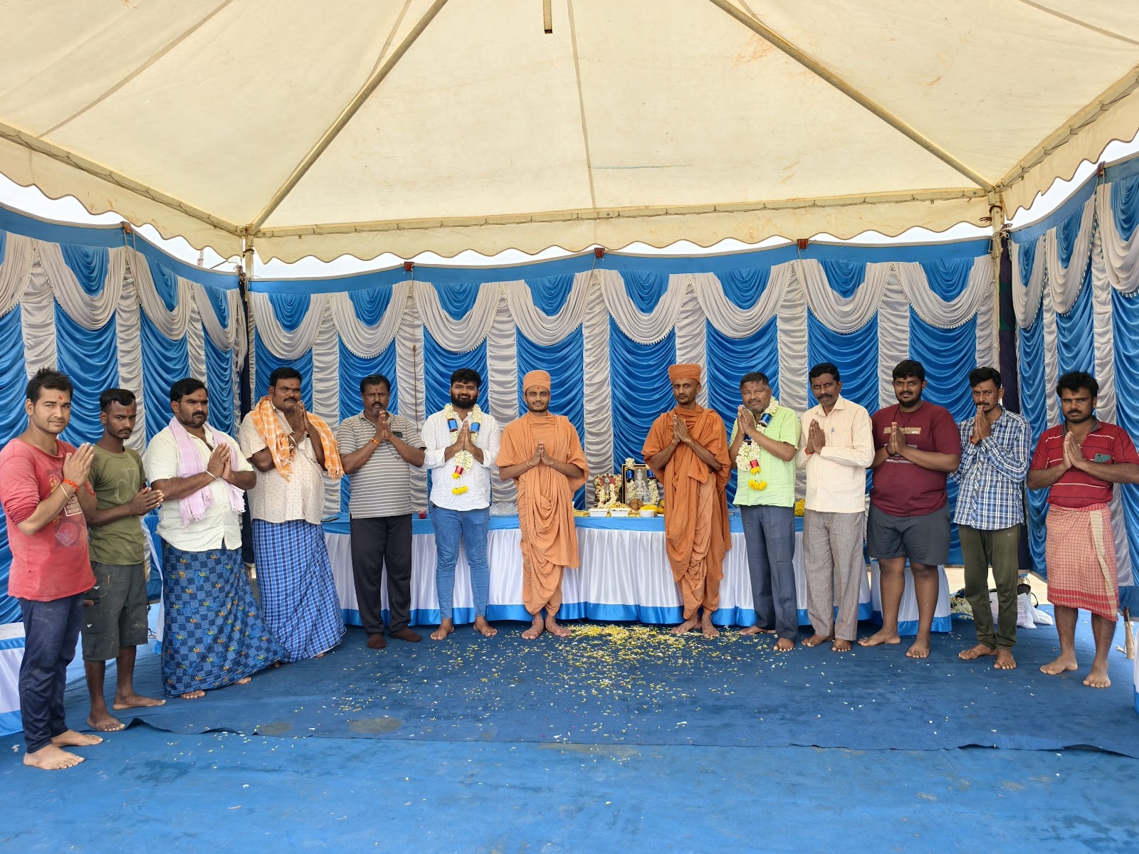 Padharamani of Thakorji & Saints @ Vishal’s Site