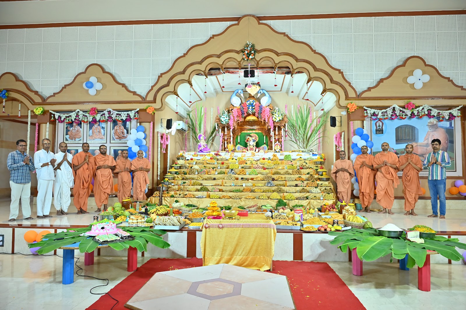 Annakoot celebration of brahmotsav