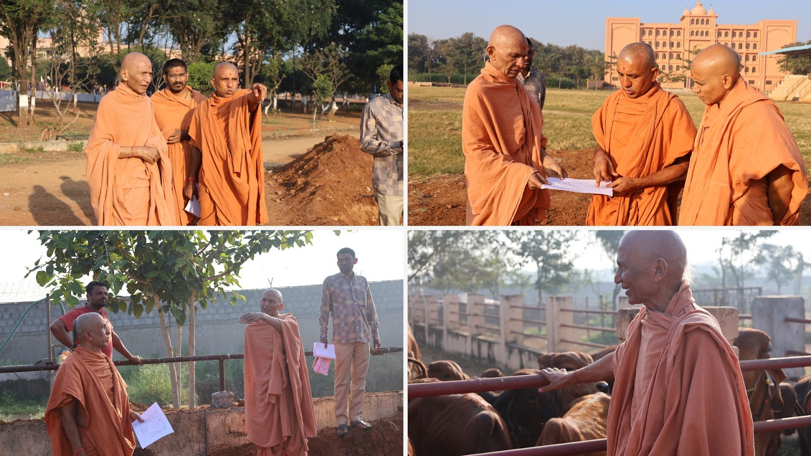 Campus Visit of Pujya Mahant Swamiji