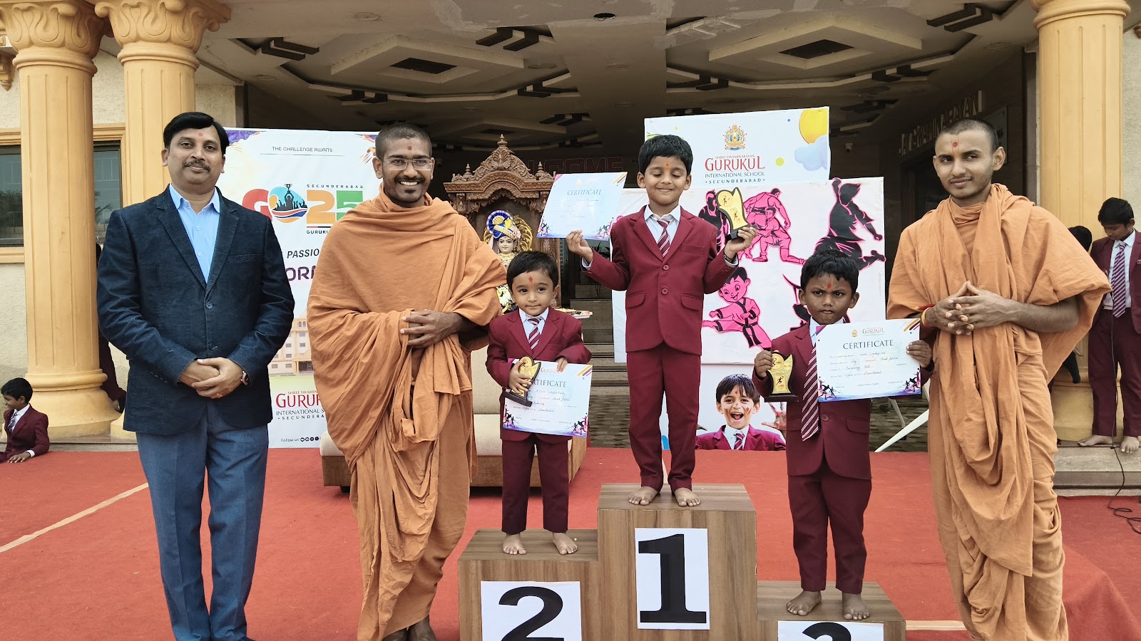 Secunderabad Gurukulites Celebrate a Blessed Victory