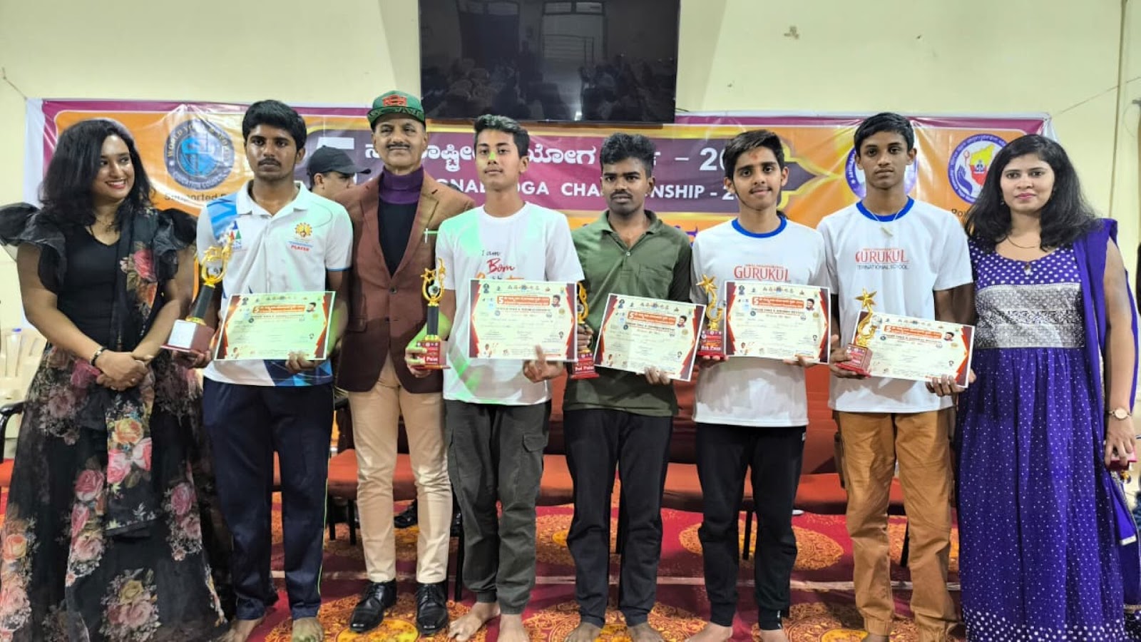 State and National Yoga Championship at Bangalore