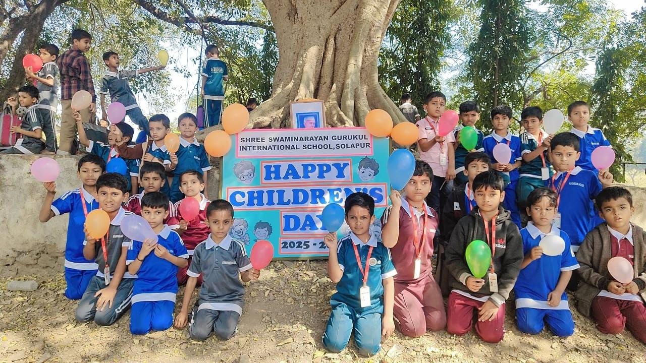💫 Smiles in Full Bloom Children’s Day at Gurukul Solapur