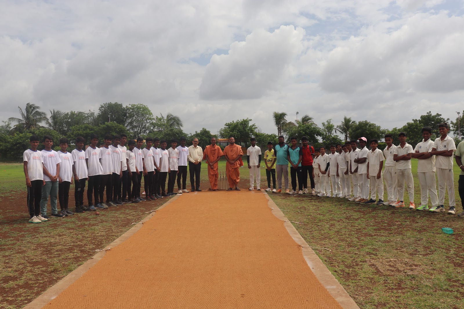 Interschool leather ball cricket Competition