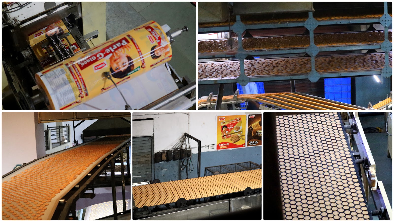 Parle Industrial Visit By Class 8th