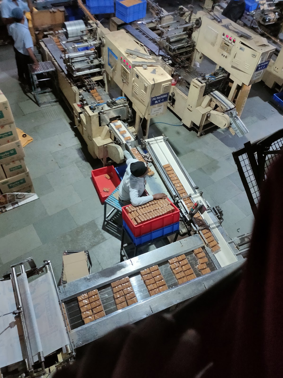 Class 6th & 7th Visit to Parle’s Factory