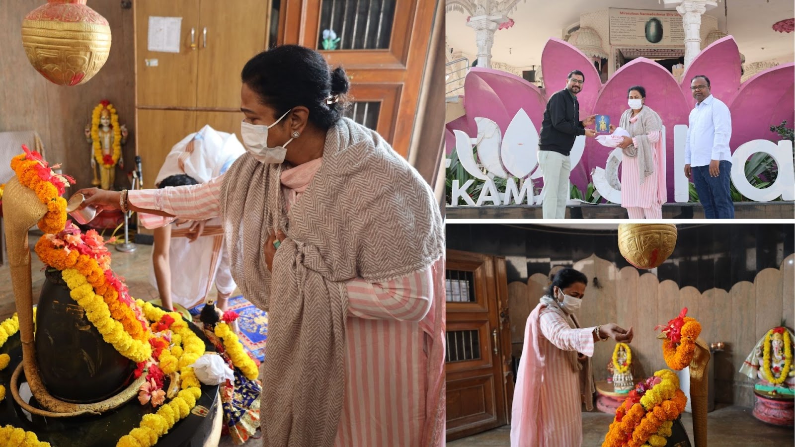 Visit of  Radhika Sarathkumar  An Indian Actress