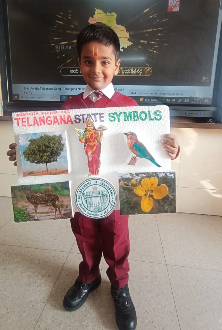 Early Grades Learn State Symbols and Clock Basics