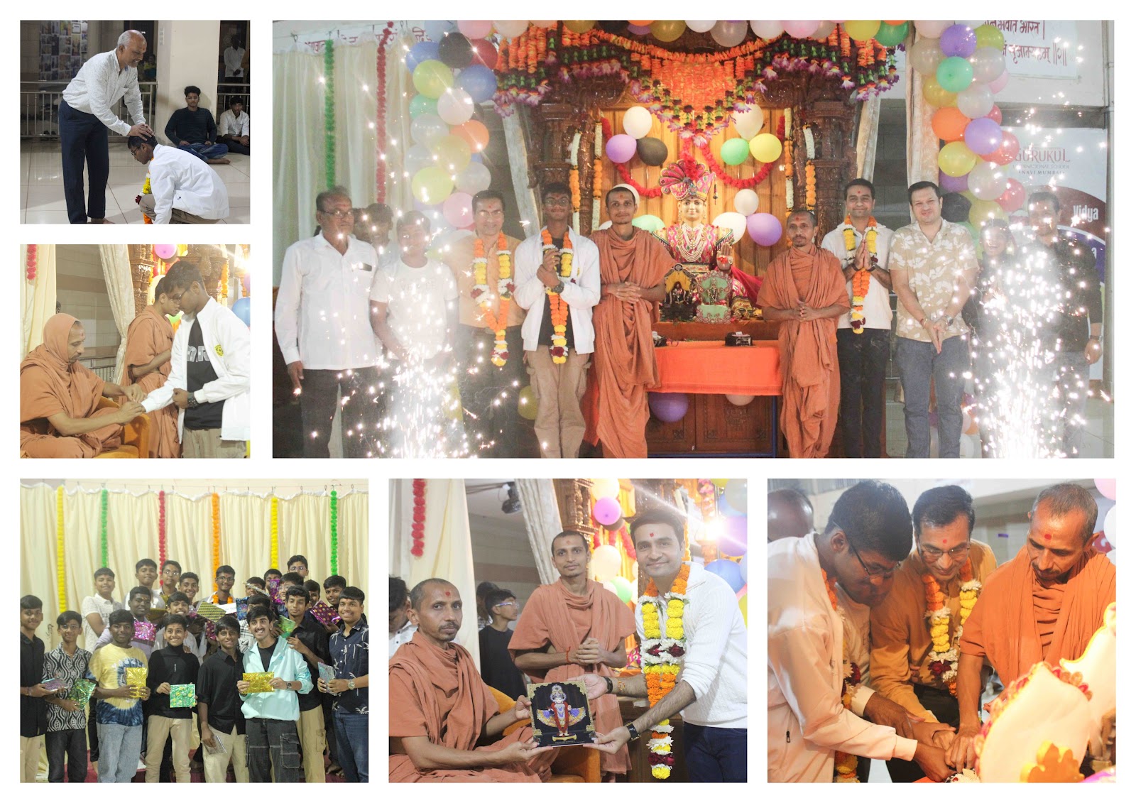 Blessings, Joy, and Devotion: Bhavin and Sparsh’s Special Day at Gurukul