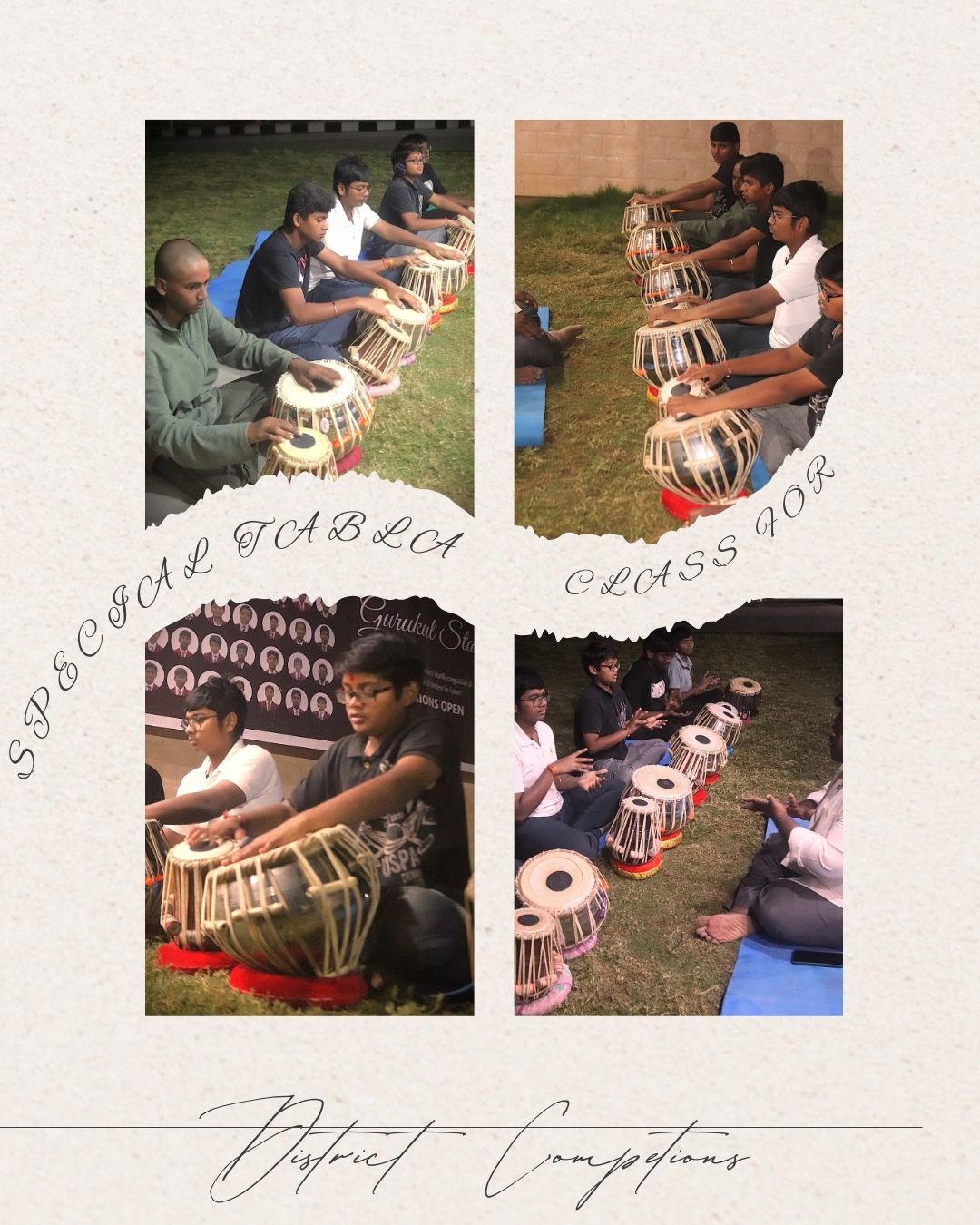 Special Tabla Class For District Competition