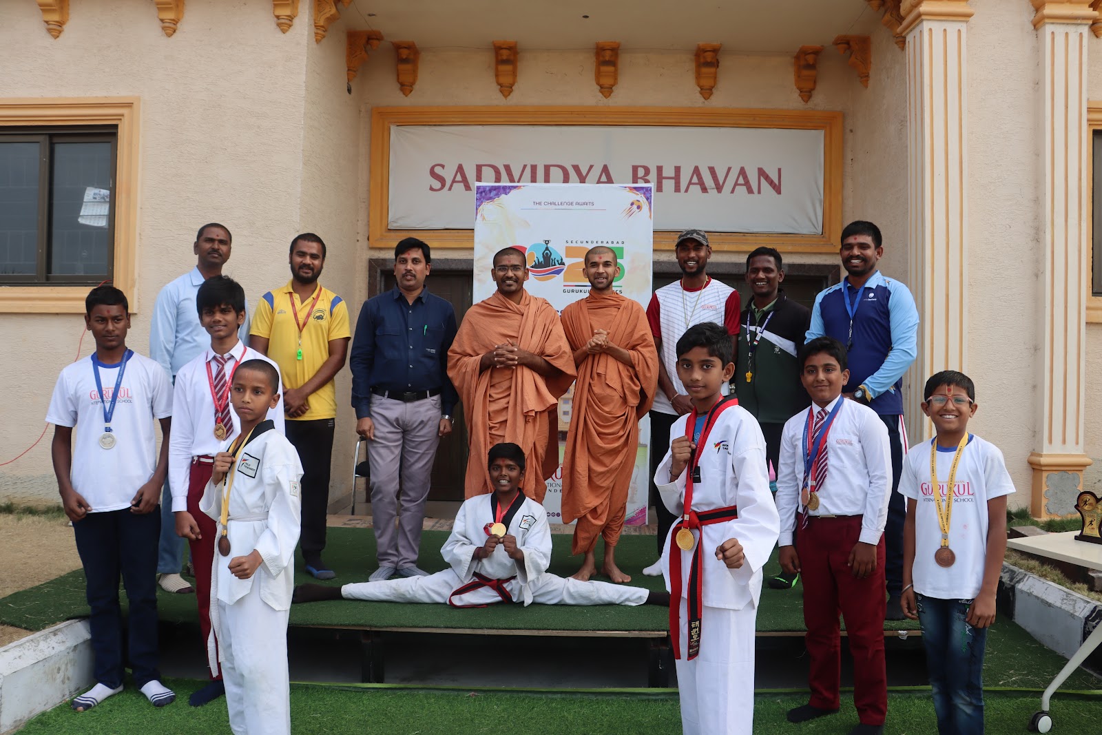 Swamiji’s Blessings Crown Gurukulites Achievements