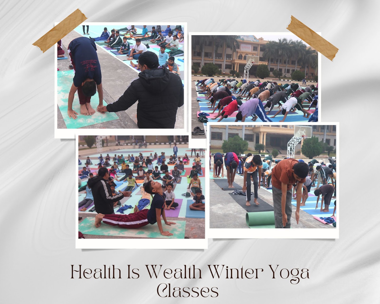 Health Is Wealth Winter Yoga Classes