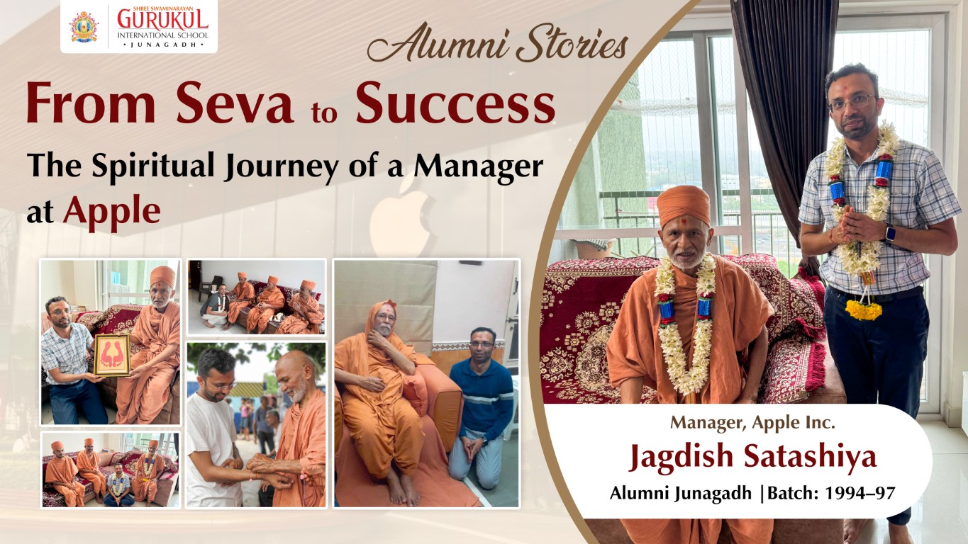 Seed of Seva: Inspiring Journey of Jagdish Satashiya from Gurukul to Apple