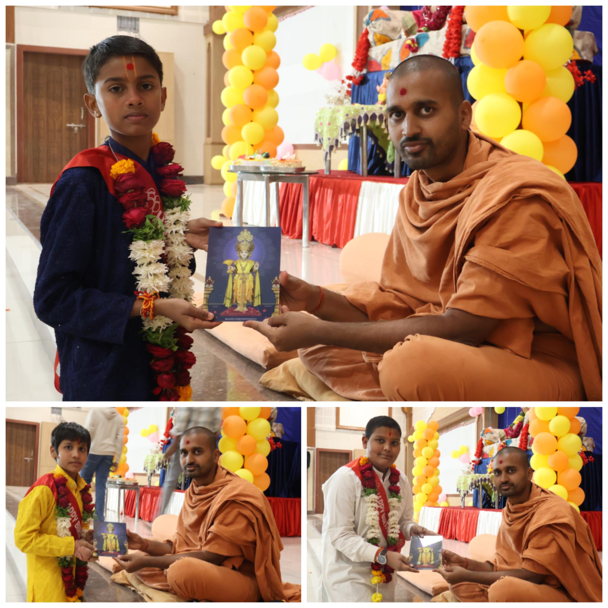 Brithday Celebration Of Master Mithil , Master Rudra , And Master Veeru