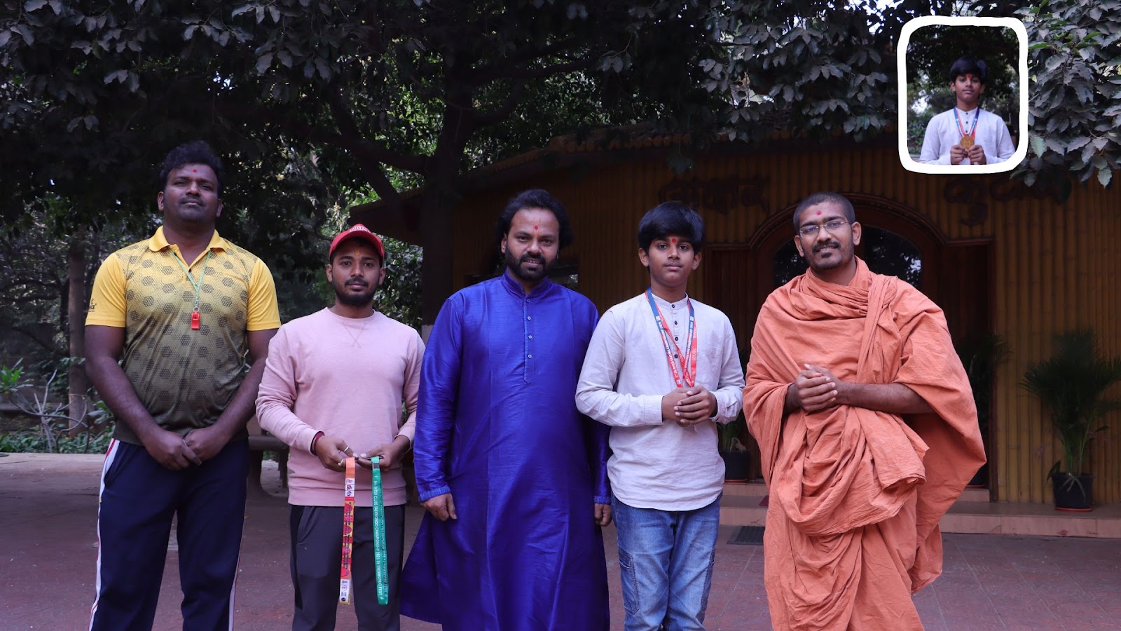 Speed Skating Championship Gold Medal Winner