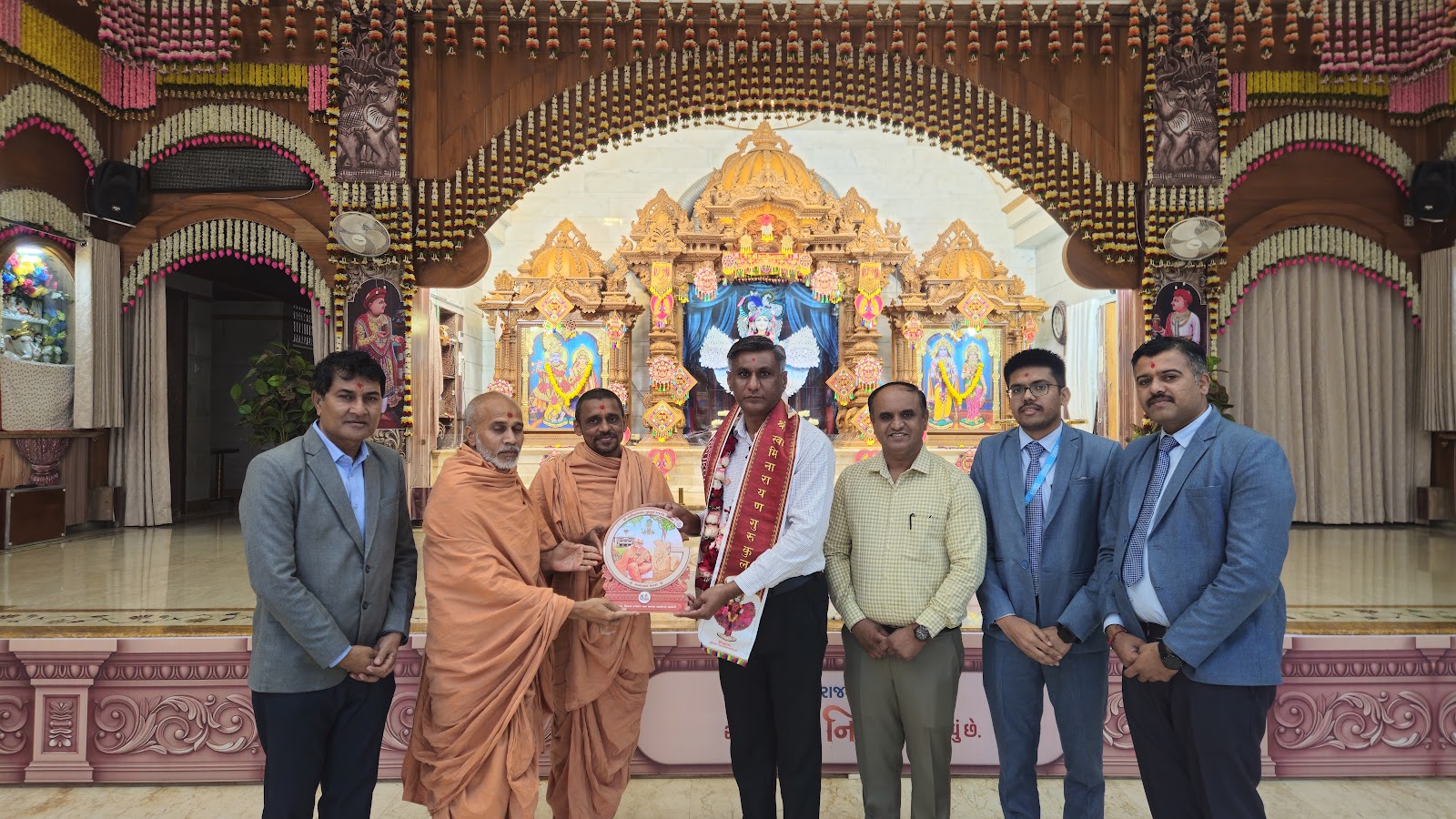 Visit of District Education Officer