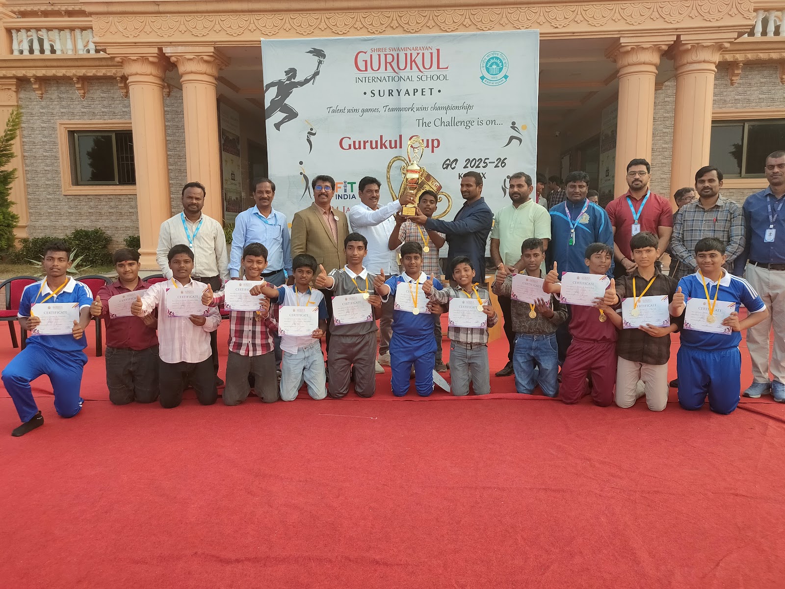 Gurukul Cup 2025–26 Closing Ceremony