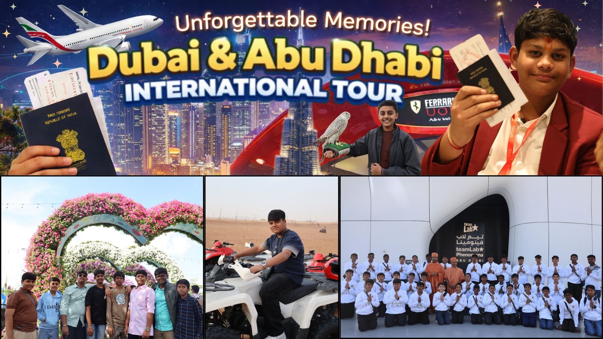 Dubai & Abu Dhabi International Tour