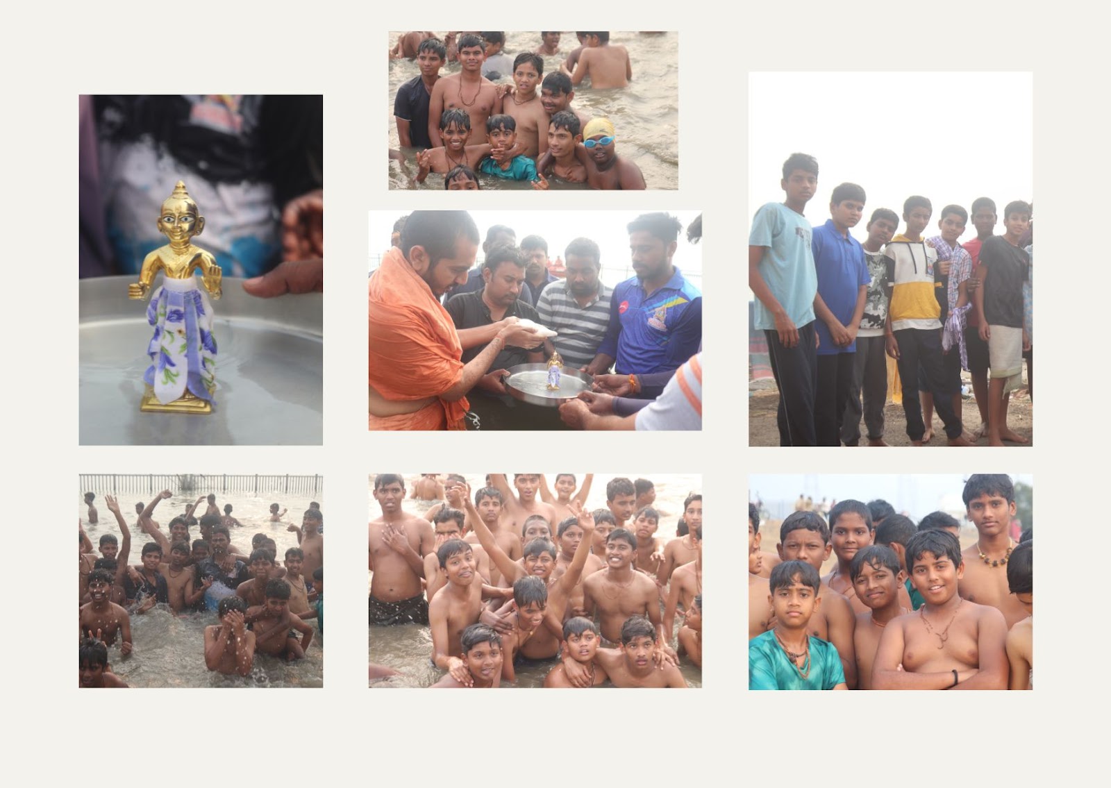 Divine Magh Snan on the Holy River Krishna