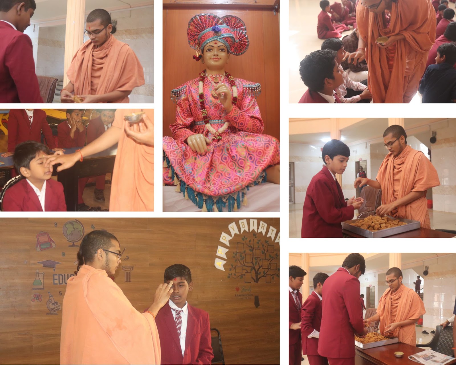 Brahmotsavam Prasad Distribution@Dayschool