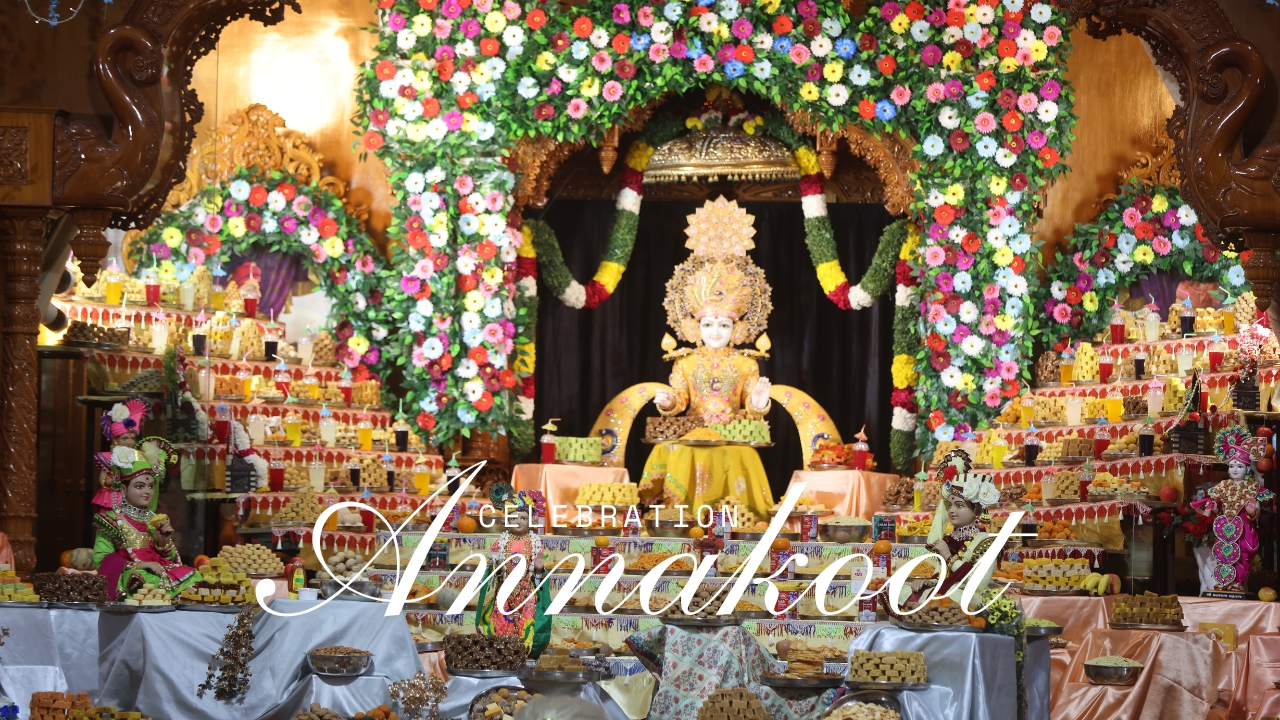 Annakoot On 15th Brahmotsav Of Ghanshyam Maharaj