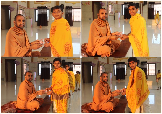 Magh Snan Murti Distribution