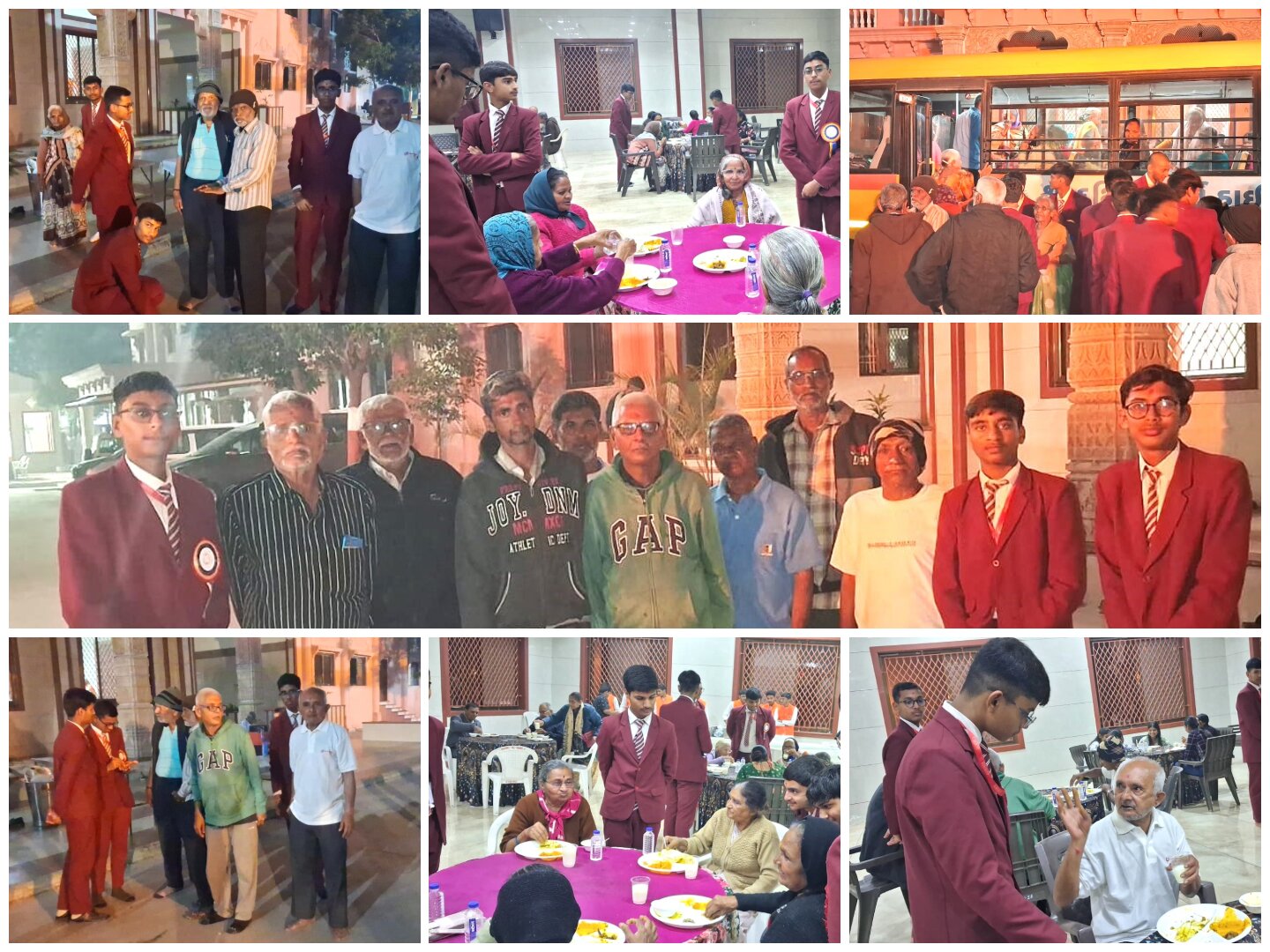 Sanskar and Blessings – Elders Visit Gurukul