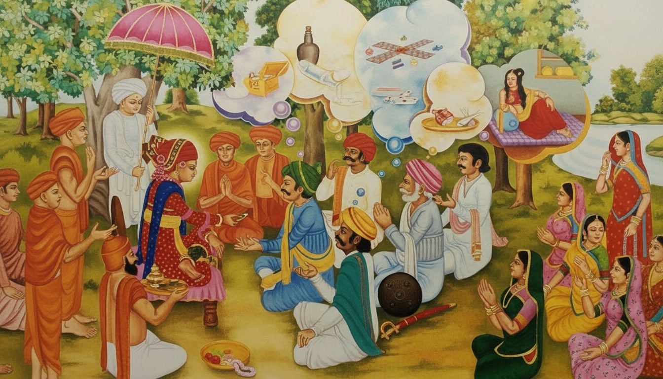 Gemini 2.5 Flash Image Upscale This Image And Make It Refine And Modernized 2 1, 12 Specialities Of Bhagwan Swaminarayan Panch Vartman Of Santos