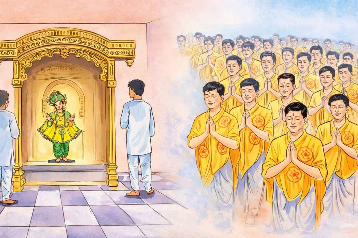 Devotees Surrender To God