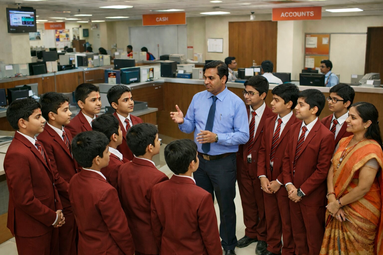 Educational Visit to YES Bank