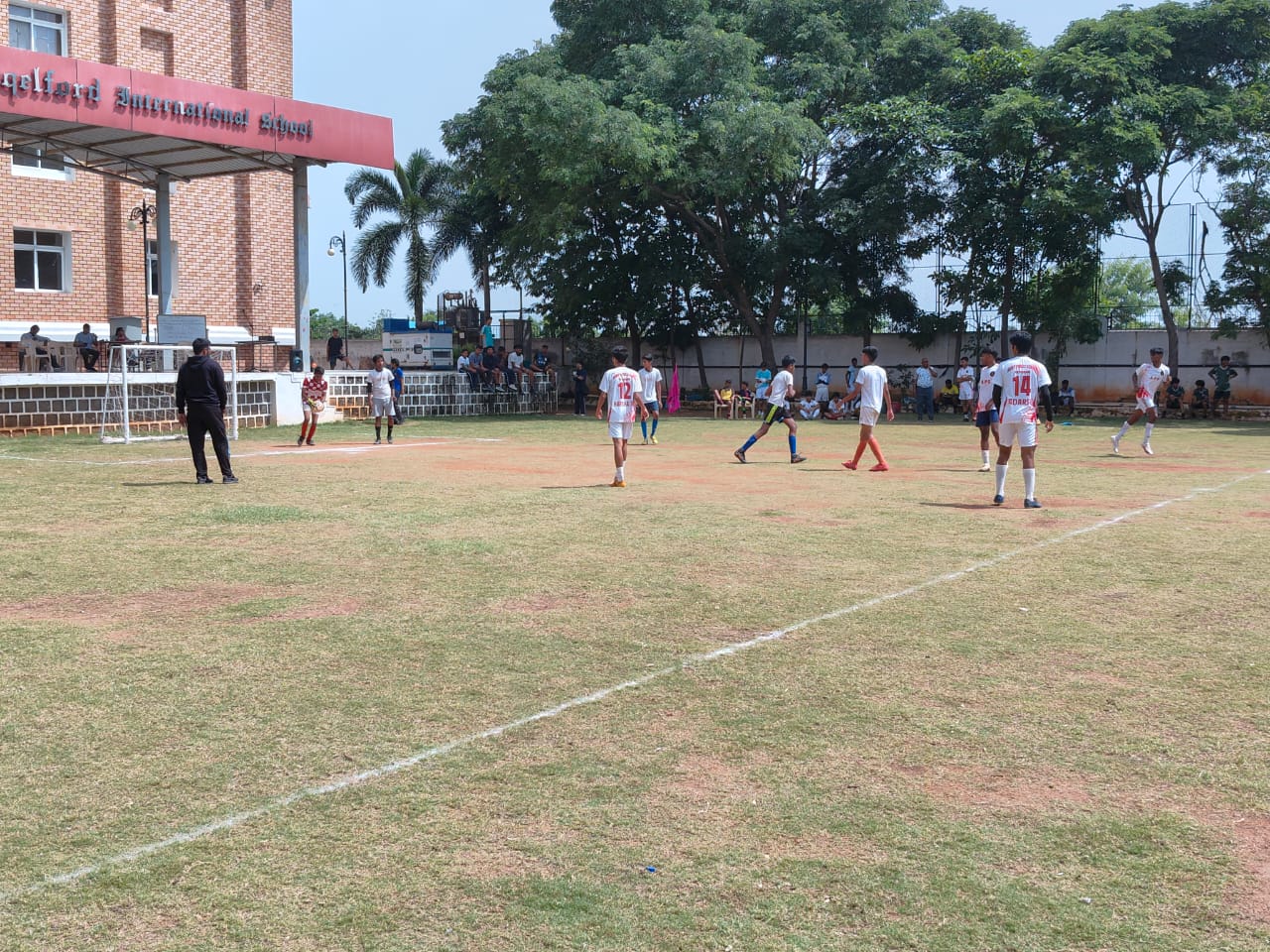 Out of 15 Schools Gurukul Stands 2nd in Football