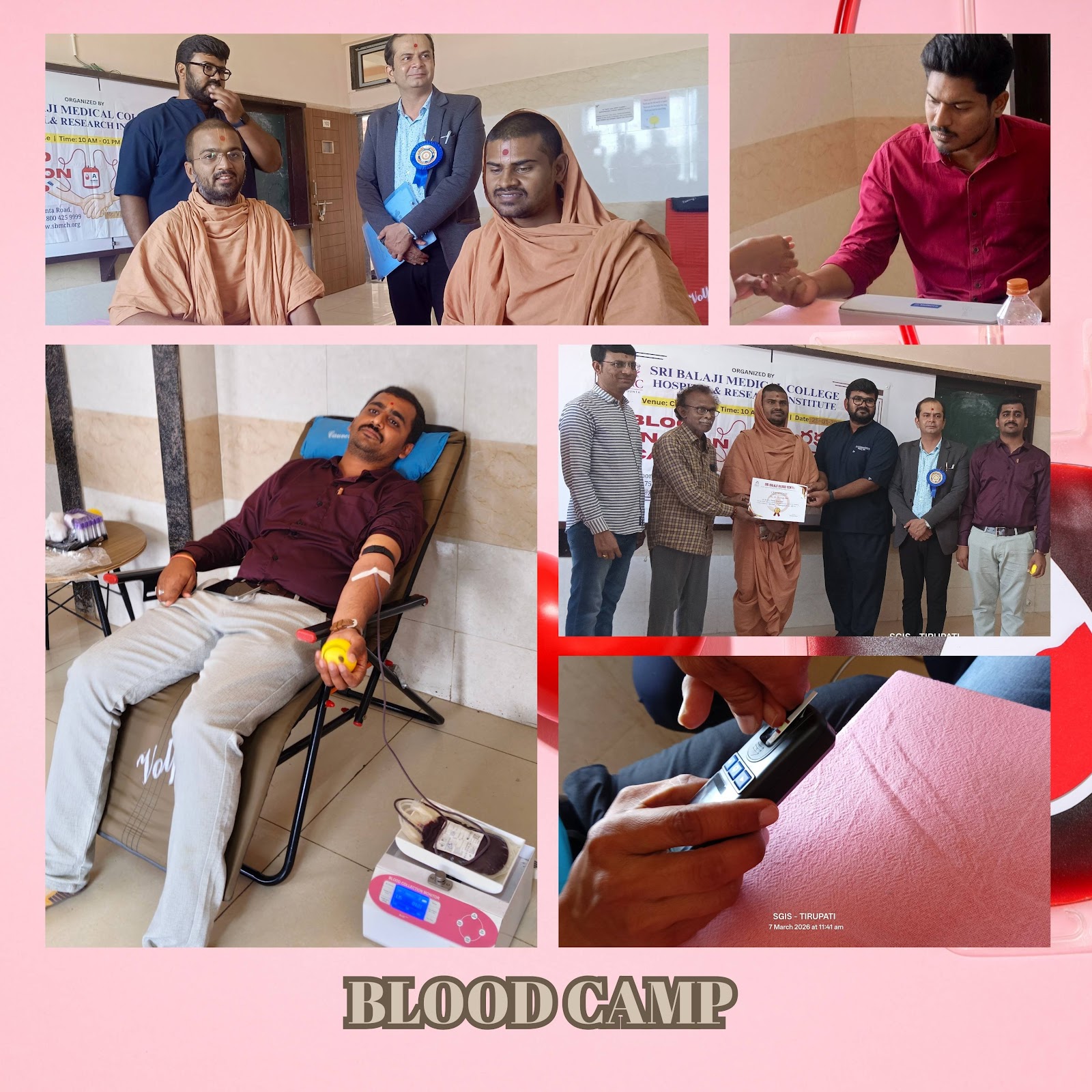 Blood Donation Camp – Serving Humanity Together