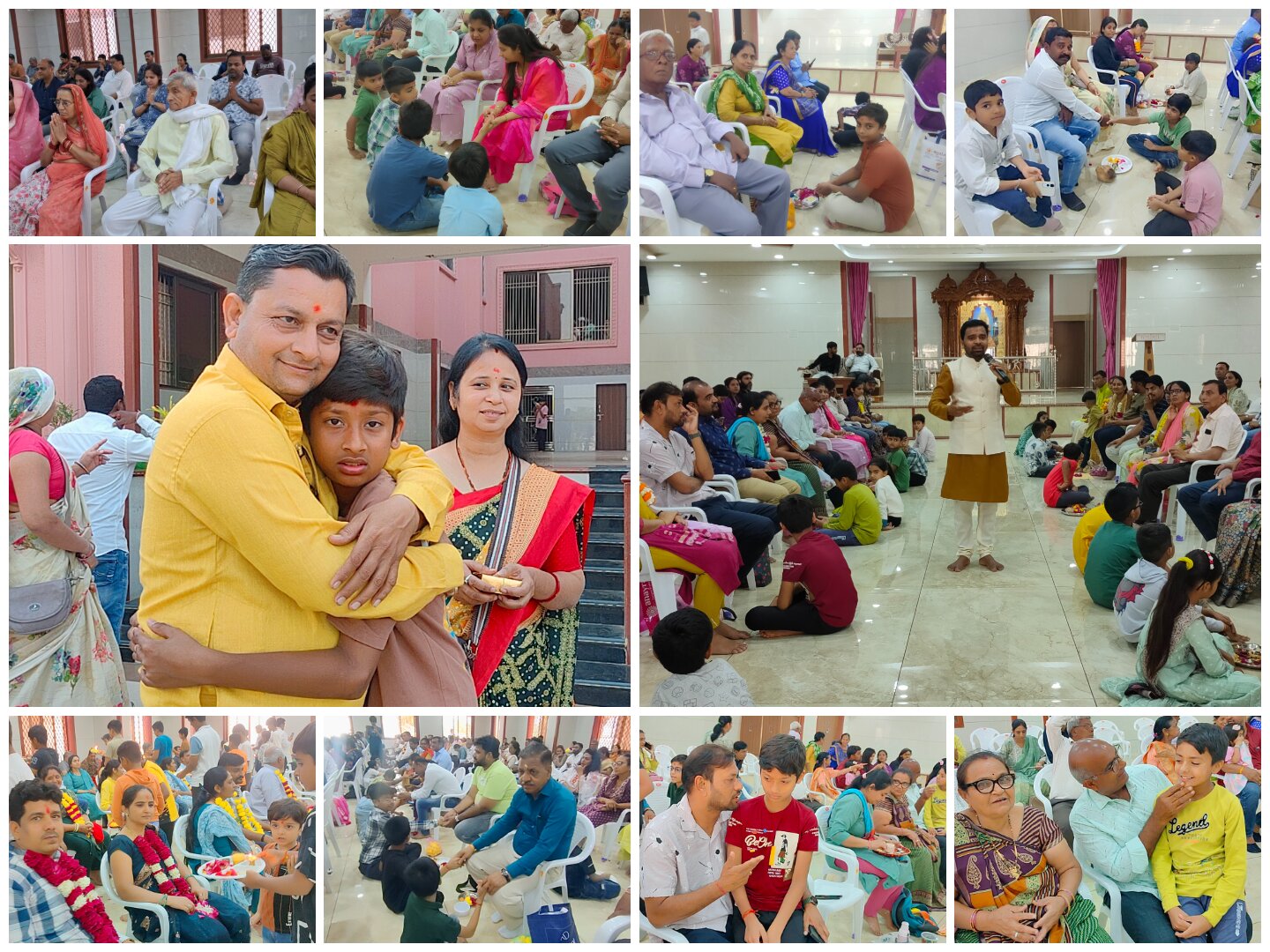 Matru Pitru Vandana Programme Held at Gurukul