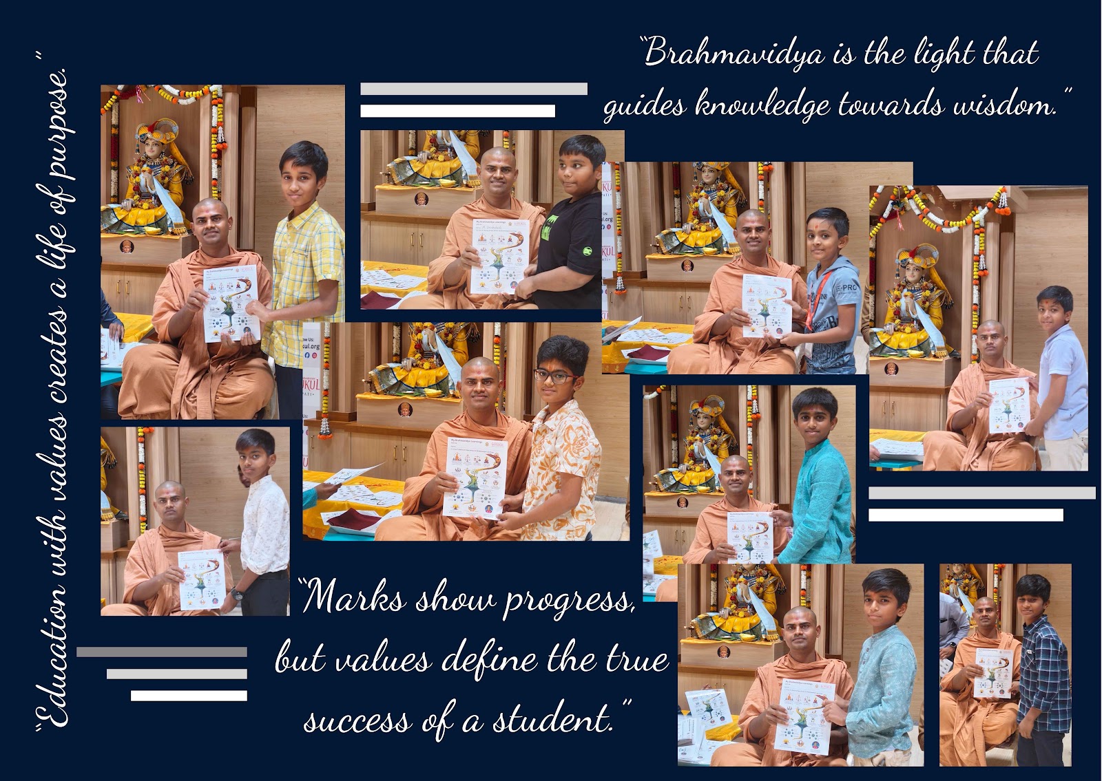 Brahmavidya Card Distribution