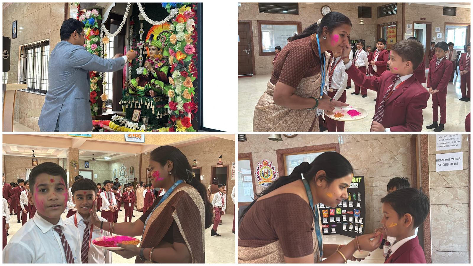 Colors of Devotion A Divine Holi Celebration at Gurukul