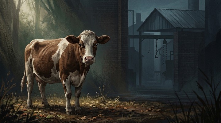 Slaughtery, The Power To Defeat Kali! Slaughter And Animal Cruelty Representing One Of The Five Places Where Kali Yug Resides.