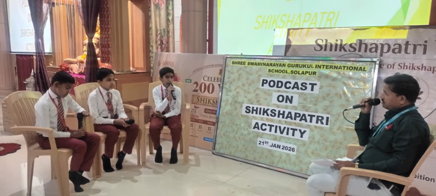 Shikshapatri Jayanti Celebration: Inspiring Young Minds at Gurukul