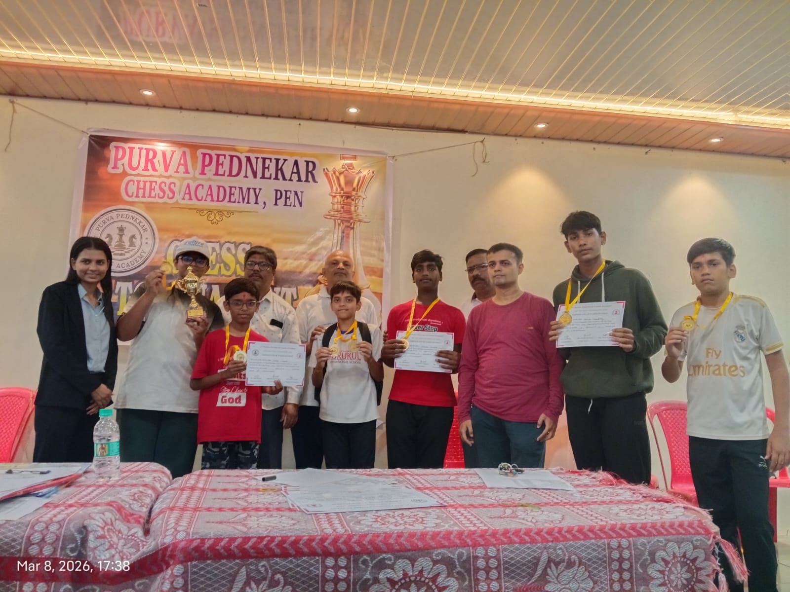 Victory Moves: Gurukul Excels at Pen Chess Meet 