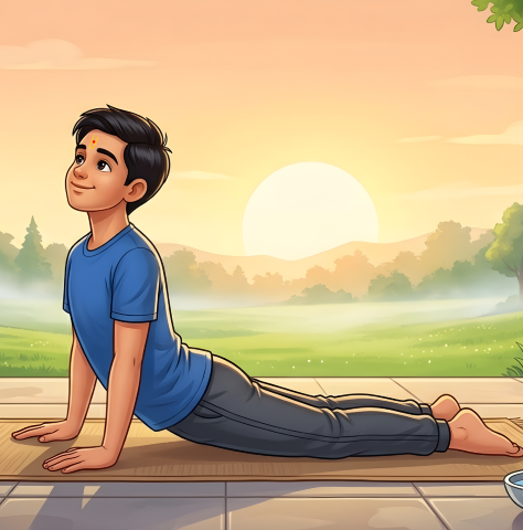 14 Do 11 Rounds Of Surya Namaskar Small, Fitness Activity House Cleaning