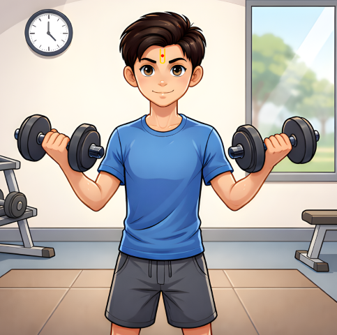 17 Go To The Gym For 20 Mins Small, Fitness Activity House Cleaning